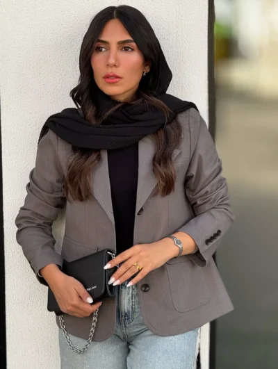 جزئیات کت Master زنانه خاکی