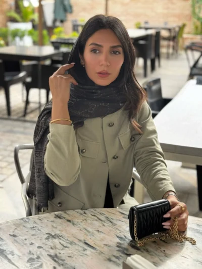 جزئیات کت Matcha زنانه سبز